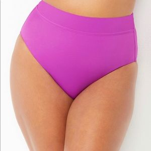 High waisted bikini bottom